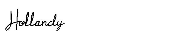 Hollandy字体