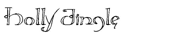 Holly Jingle字体