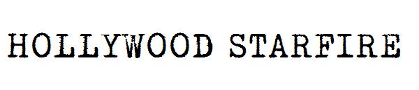 HOLLYWOOD STARFIRE字体