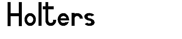 Holters字体