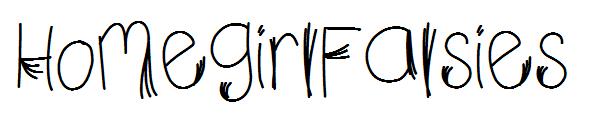 HomegirlFalsies字体