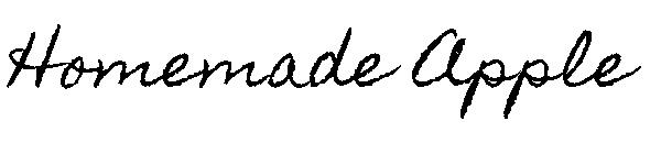 Homemade Apple字体