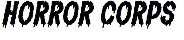Horror Corps字体