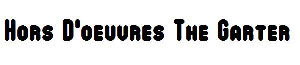 Hors D'oeuvres The Garter字体