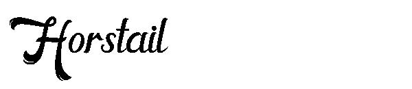 Horstail字体