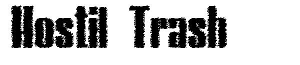 Hostil Trash字体