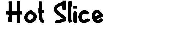 Hot Slice字体