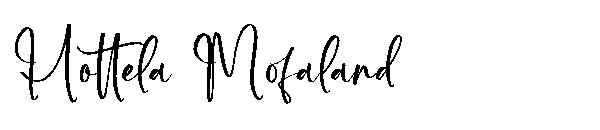 Hottela Mofaland字体