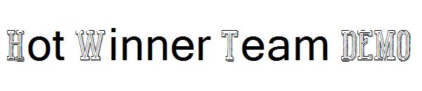 Hot Winner Team DEMO字体