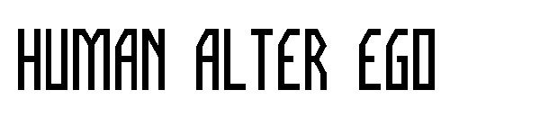 HUMAN ALTER EGO字体