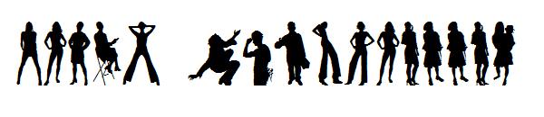 Human Silhouettes字体