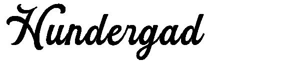 Hundergad字体