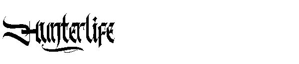 Hunterlife字体