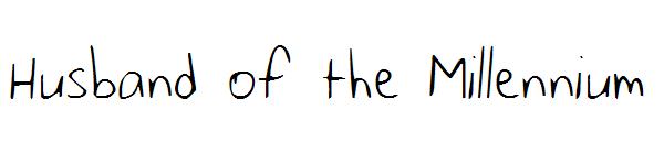 Husband of the Millennium字体