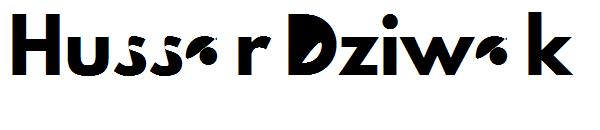 Hussar Dziwak字体