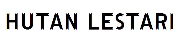 Hutan Lestari字体