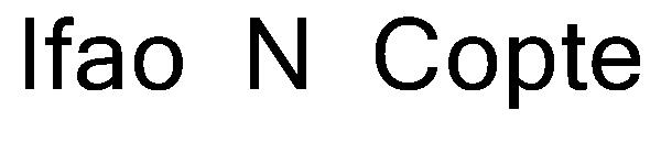 Ifao N Copte字体