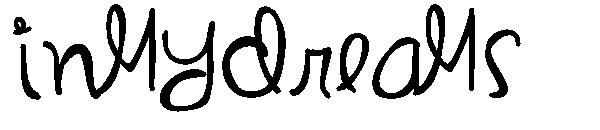 InMyDreams字体