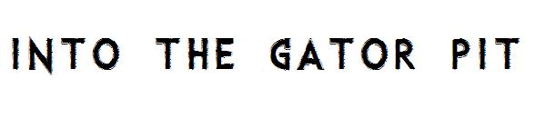 Into the Gator Pit字体