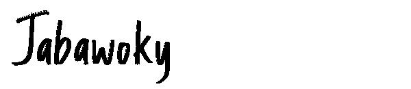 Jabawoky字体