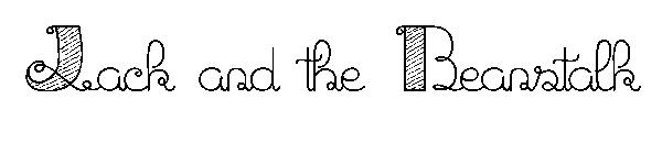 Jack and the Beanstalk字体