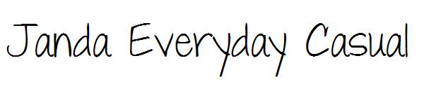 Janda Everyday Casual字体