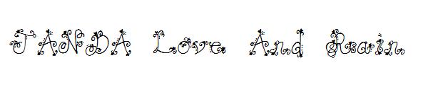 JANDA Love And Rain字体