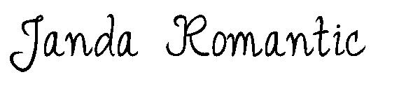 Janda Romantic字体