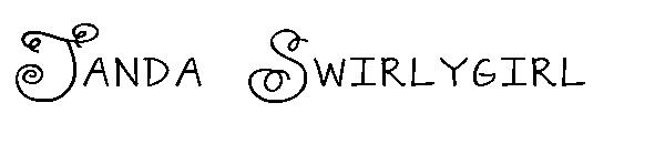 Janda Swirlygirl字体