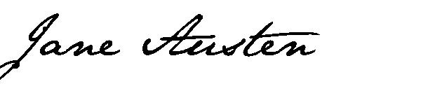 Jane Austen字体