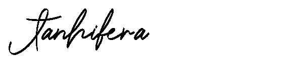 Janhifera字体