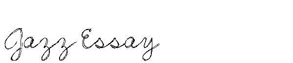 Jazz Essay 字体