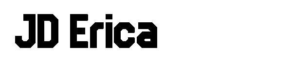JD Erica字体