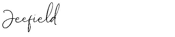 Jeefield字体