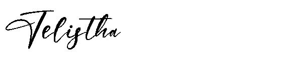 Jelistha字体