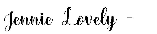Jennie Lovely -字体