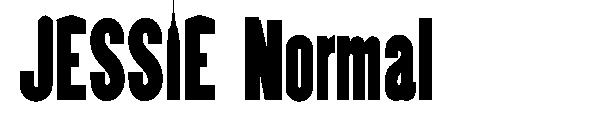 JESSIE Normal字体