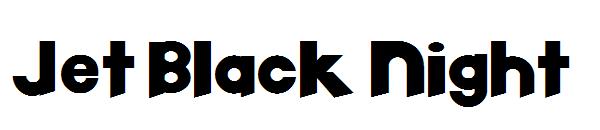 Jet Black Night字体