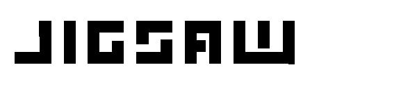 jigsaw字体