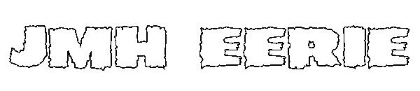 JMH EERIE字体