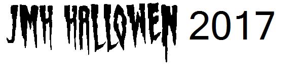 JMH Hallowen 2017字体