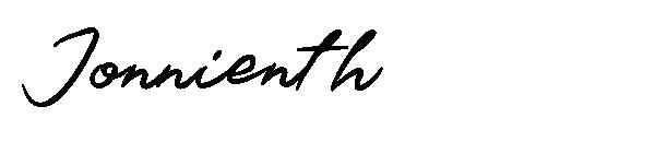 Jonnienth字体