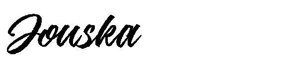 Jouska字体
