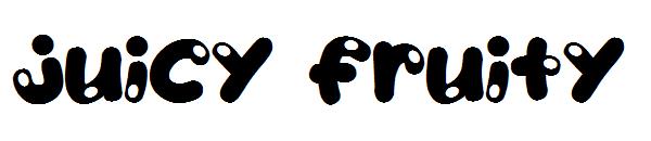 Juicy Fruity字体