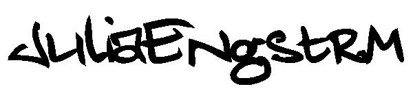 JuliaEngstrm字体