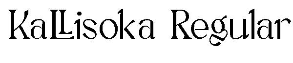 Kallisoka Regular字体