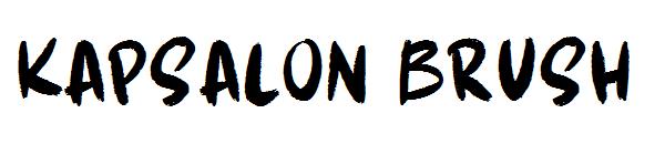 Kapsalon Brush字体