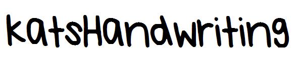 KatsHandwriting字体