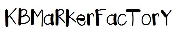 KBMaRkerFacTorY字体