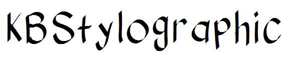 KBStylographic字体